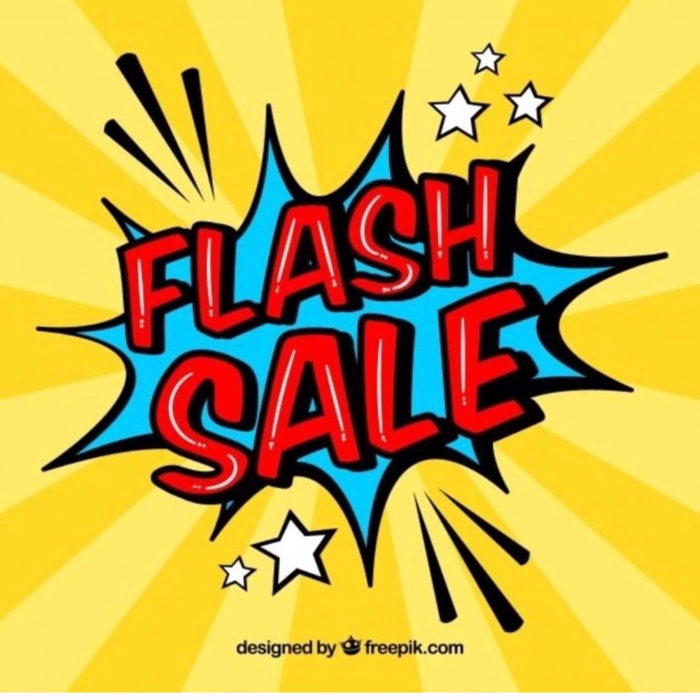 Flash sale!